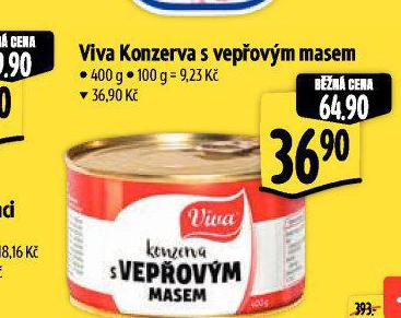 VIVA KONZERVA S VEPOVM MASEM