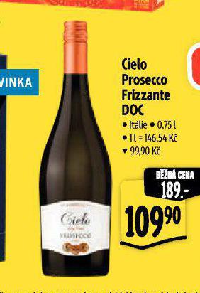 CIELO PROSECCO FRIZZANTE DOC