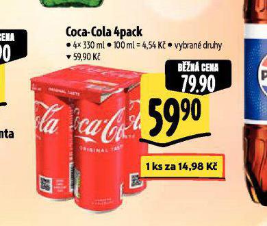 COCA COLA 4PACK