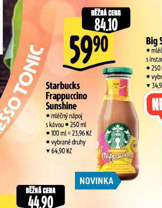 STARBUCKS FRAPPUCHINO SUNSINE