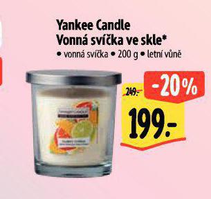 YANKEE CANDLE VONN SVKA VE SKLE