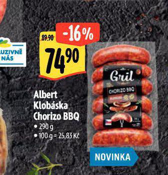 KLOBSKA CHORIZO BBQ