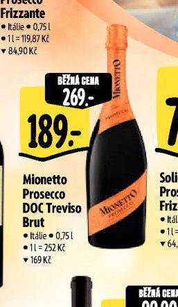 MIONETTO PROSECCO DOC TREVISO BRUT