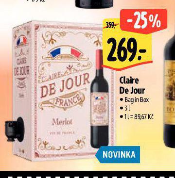 CLAIRE DE JOUR