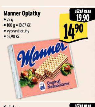 MANNER OPLATKY