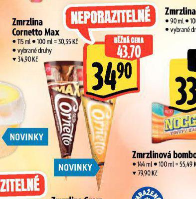 ZMRZLINA CORNETTO MAX
