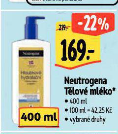 NEUTROGENA TLOV MLKO