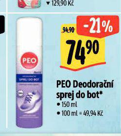 PEO DEODORAN SPREJ DO BOT
