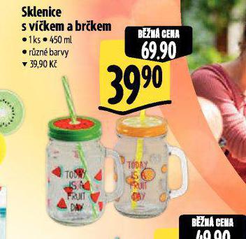 SKLENICE S VKEM A BRKEM
