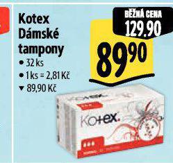 KOTEX DMSK TAMPONY