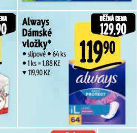 ALWAYS DMSK VLOKY
