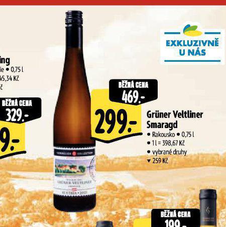 GRNER VELTLINER SMARAGD
