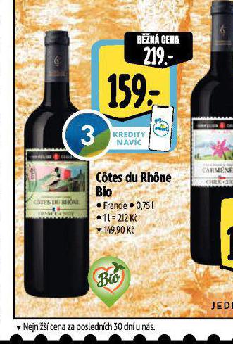 COTES DU RHONE BIO