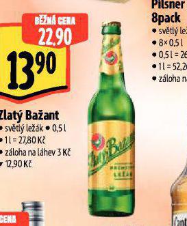 PIVO ZLAT BAANT