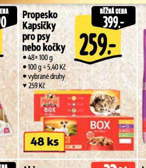 PROPESKO KAPSIKY PRO KOKY