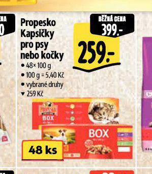 PROPESKO KAPSIKY PRO PSY