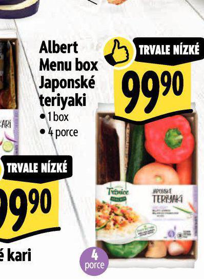 MENU BOX JAPONSK TERIYAKI