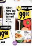 MENU BOX JAPONSK TERIYAKI