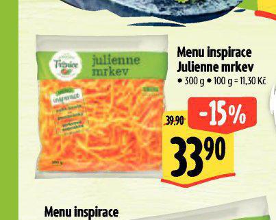 MENU INSPIRACE JULIENNE MRKEV
