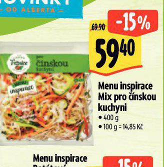 MENU INSPIRACE MIX PRO NSKOU KUCHYNI