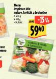 MENU INSPIRACE MIX KVTK, MRKEV A BROKOLICE