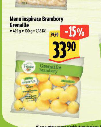 MENU INSPIRACE BRAMBORY GRENAILLE