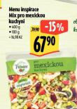 MENU INSPIRACE MIX PRO MEXICKOU KUCHYNI