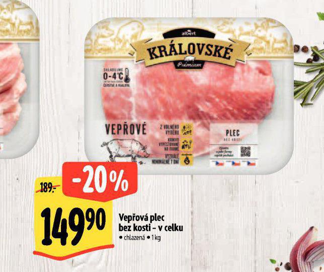 VEPOV PLEC BEZ KOSTI