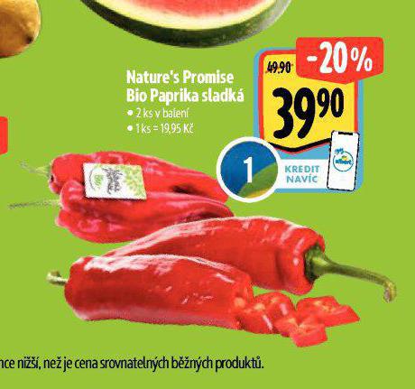 BIO PAPRIKA SLADK