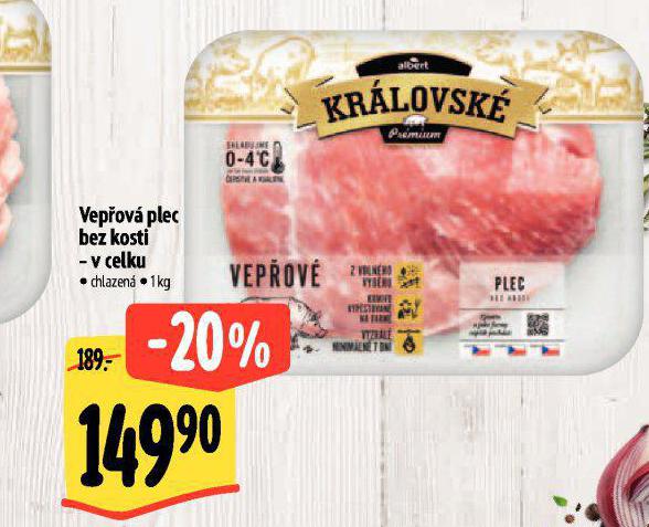 VEPOV PLEC BEZ KOSTI