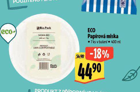 ECO PAPROV MISKA