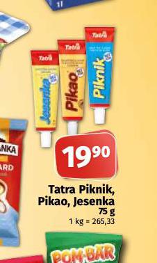 TATRA JESENKA, PIKNIK, PIKAO