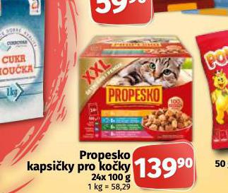 PROPESKO KAPSIKY PRO KOKY