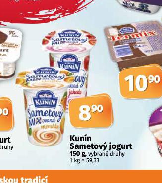 KUNN SMETANOV JOGURT