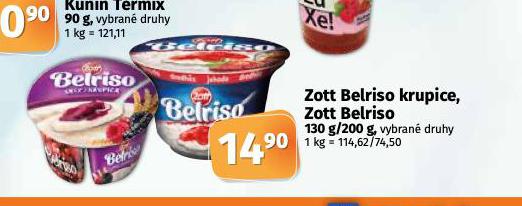 ZOTT BELRISO KRUPICE, ZOTT BELRISO