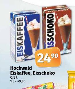 HOCHWALD EISKAFFEE, EISSCHOKO