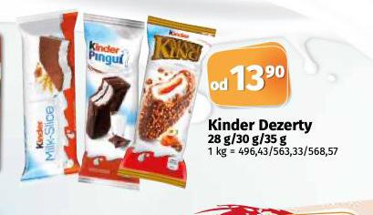 KINDER DEZERTY