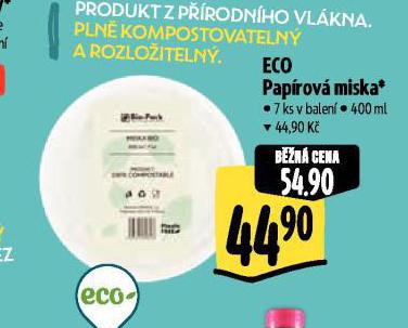 ECO PAPROV MISKA
