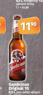 PIVO GAMBRINUS ORIGINL