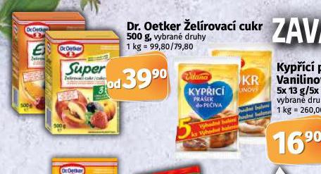 DR. OETKER ELROVAC CUKR
