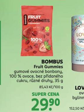 BOMBUS FRUIT GUMMIES