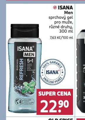 ISANA MEN SPRCHOV GEL