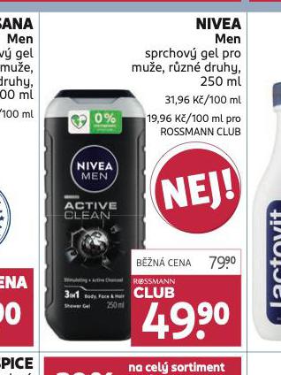 NIVEA MEN SPRCHOV GEL