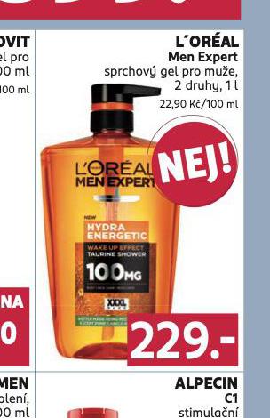LOREAL MEN EXPERT SPRCHOV GEL