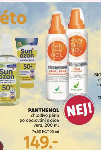 PANTHENOL CHLADIV PNA PO OPALOVN