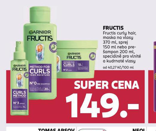 FRUCTIS MASKA NA VLASY, AMPON