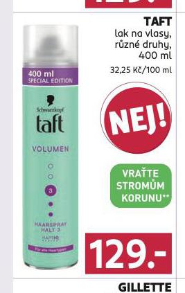 TAFT LAK NA VLASY