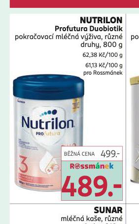 NUTRILON PROFUTURA DUOBIOTIK