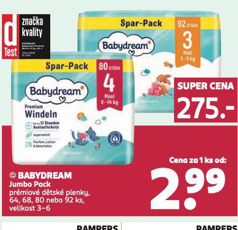 BEBYDREAM JUMBO PACK