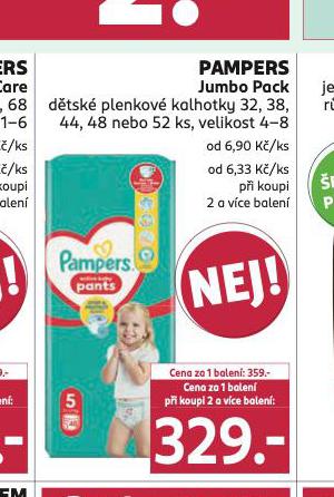 PAMPERS DTSK PLENKY